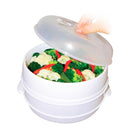 Cazuela Para Microondas De Cocina Al Vapor